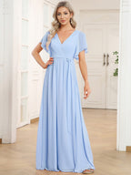 Miss | Avondjurk Dames Maxi A-lijn Elegant - Chiffon
