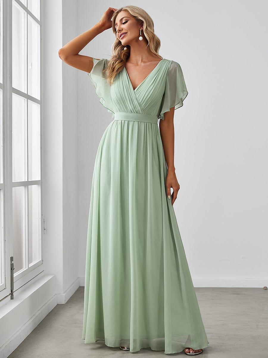 Miss | Avondjurk Dames Maxi A-lijn Elegant - Chiffon