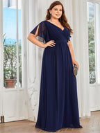 Miss | Avondjurk Dames Maxi A-lijn Elegant - Chiffon