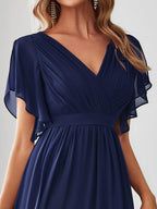 Miss | Avondjurk Dames Maxi A-lijn Elegant - Chiffon