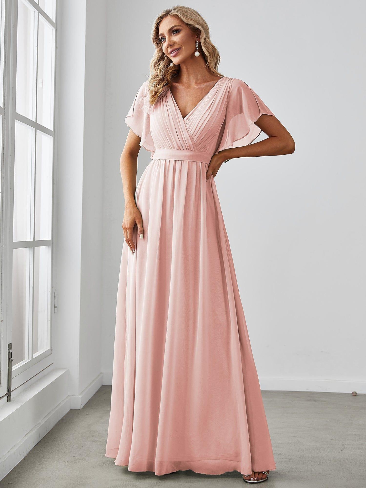 Miss | Avondjurk Dames Maxi A-lijn Elegant - Chiffon