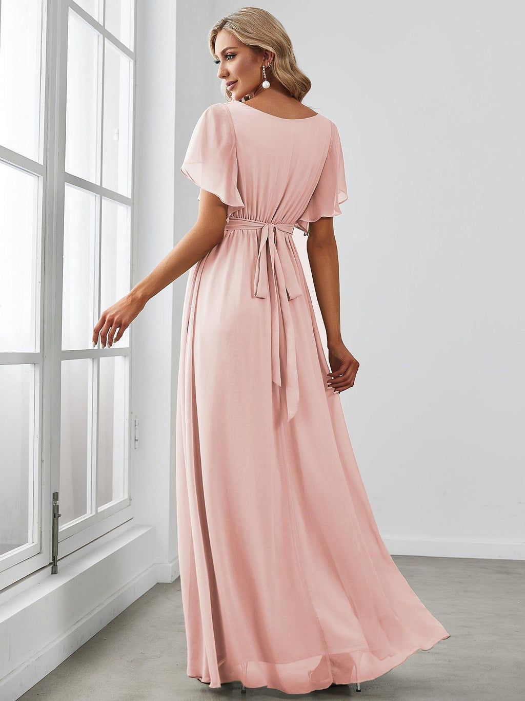 Miss | Avondjurk Dames Maxi A-lijn Elegant - Chiffon
