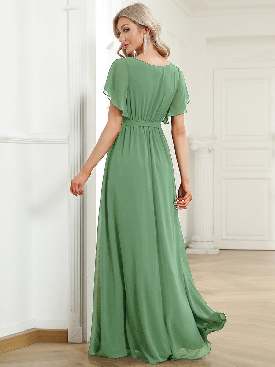 Miss | Avondjurk Dames Maxi A-lijn Elegant - Chiffon