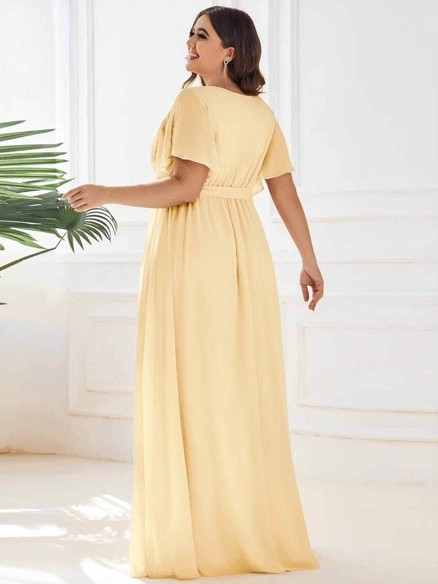Miss | Avondjurk Dames Maxi A-lijn Elegant - Chiffon