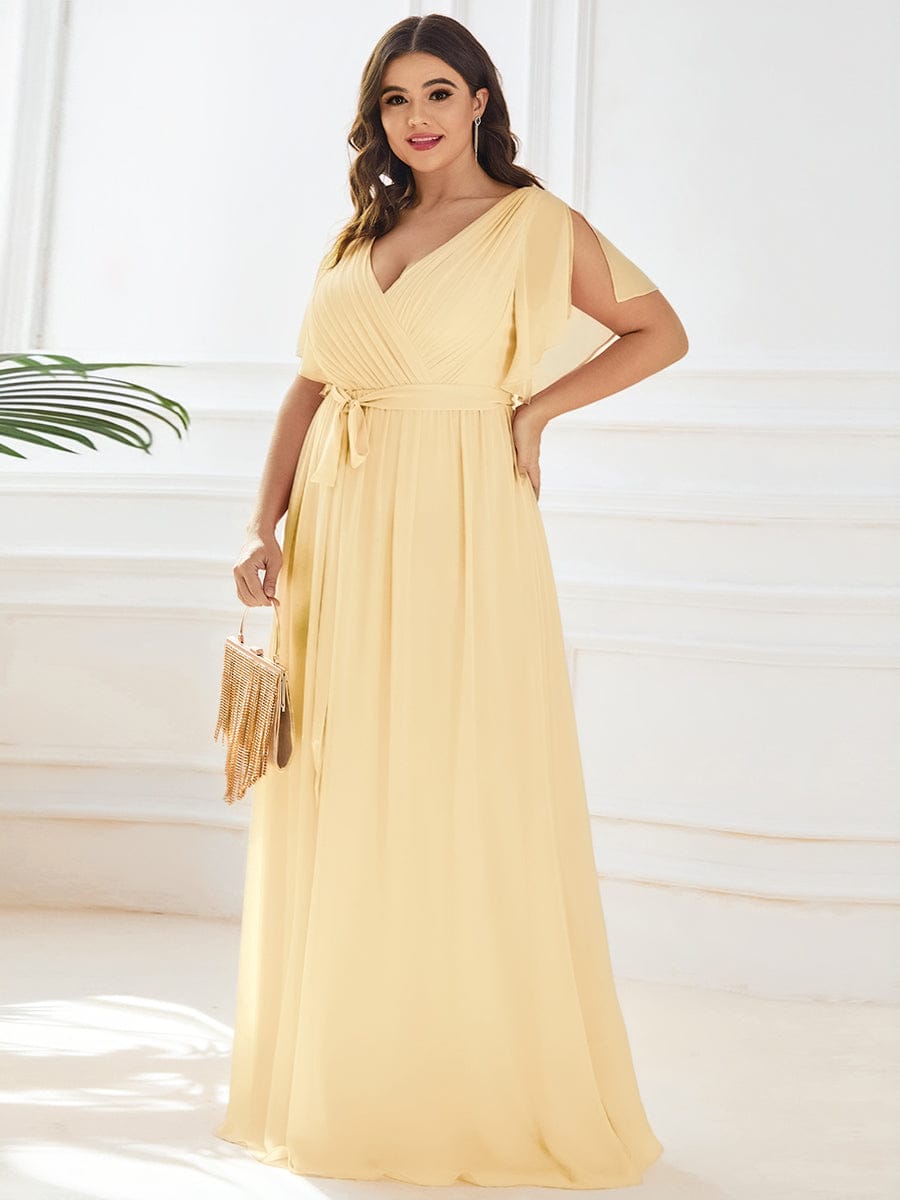 Miss | Avondjurk Dames Maxi A-lijn Elegant - Chiffon
