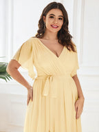 Miss | Avondjurk Dames Maxi A-lijn Elegant - Chiffon