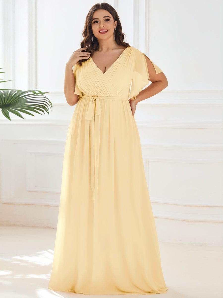 Miss | Avondjurk Dames Maxi A-lijn Elegant - Chiffon