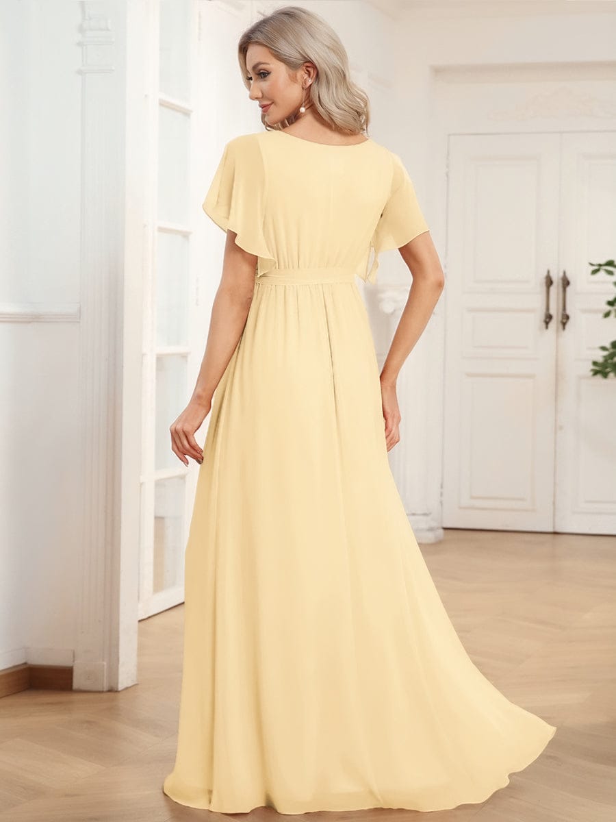 Miss | Avondjurk Dames Maxi A-lijn Elegant - Chiffon