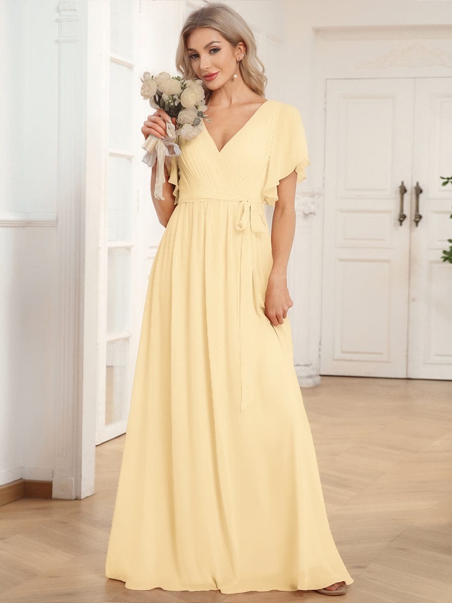 Miss | Avondjurk Dames Maxi A-lijn Elegant - Chiffon