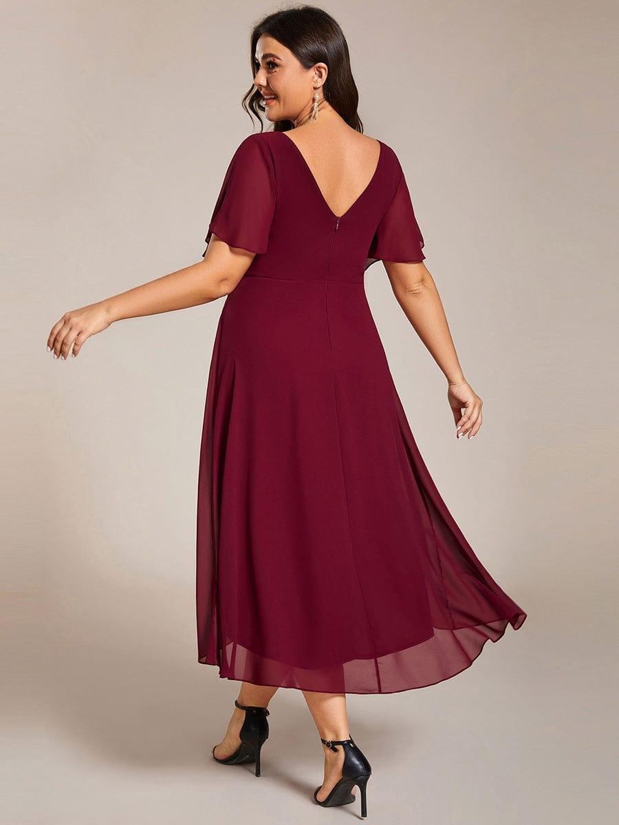 Sienna’s | Dress Women Maxi High‑Low – Chiffon