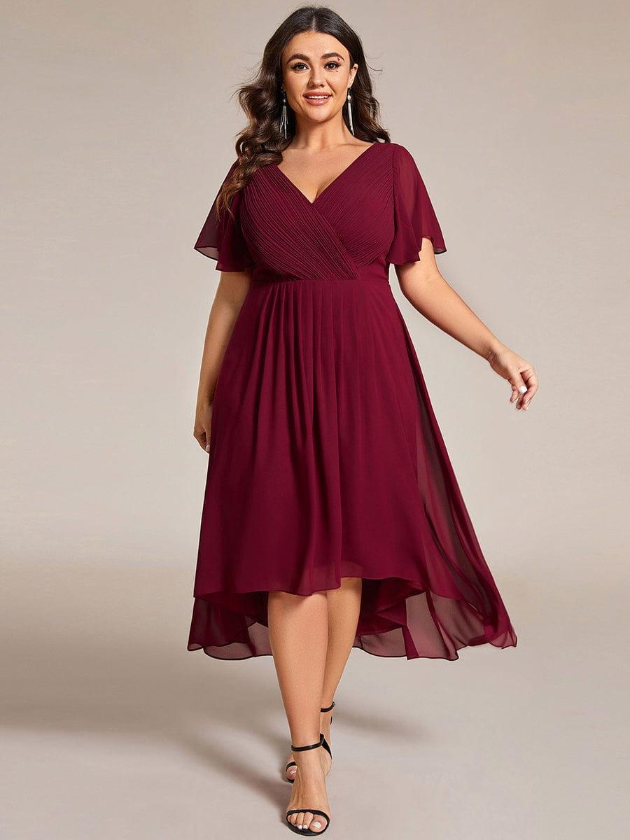 Sienna’s | Dress Women Maxi High‑Low – Chiffon