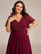 Miss | Jurk Dames High-low - Chiffon