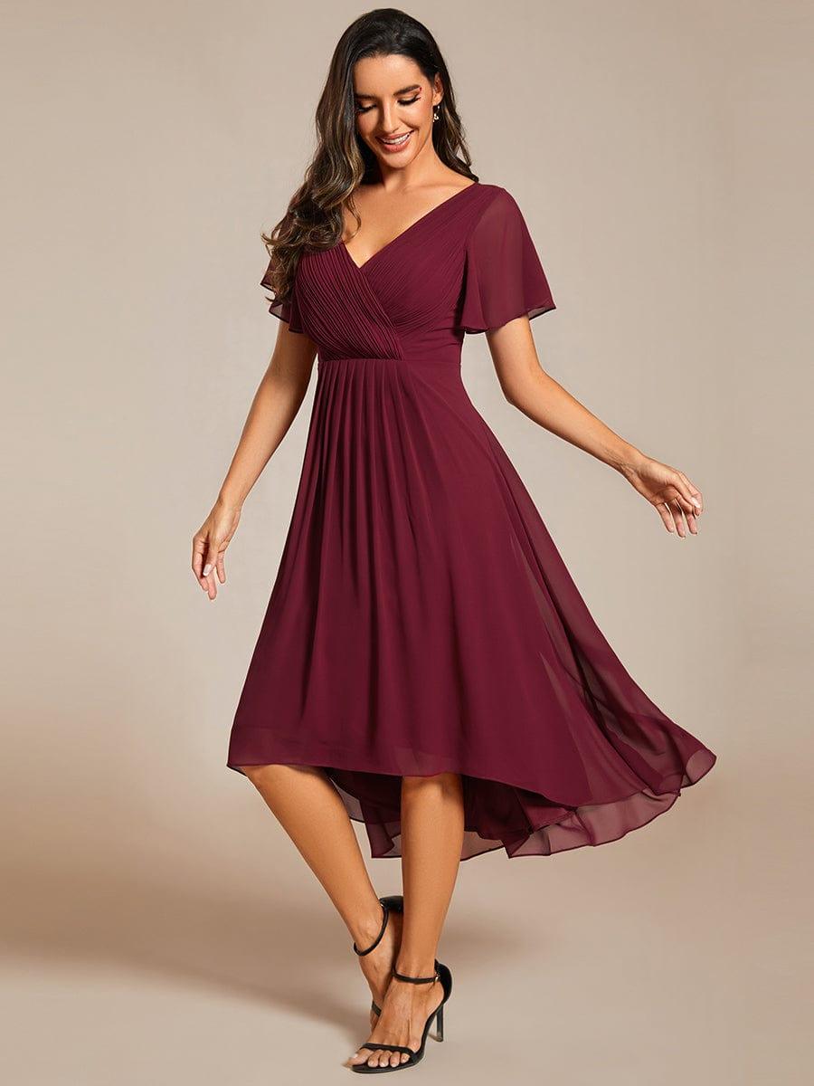 Sienna’s | Dress Women Maxi High‑Low – Chiffon