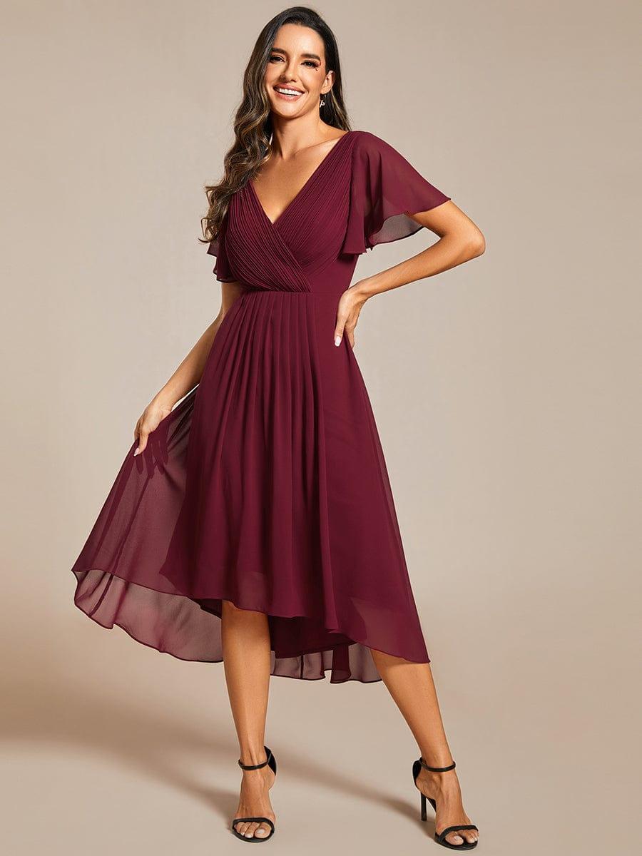 Sienna’s | Dress Women Maxi High‑Low – Chiffon