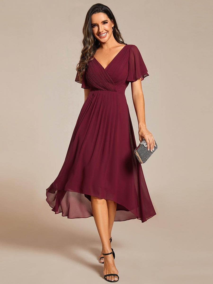 Sienna’s | Dress Women Maxi High‑Low – Chiffon