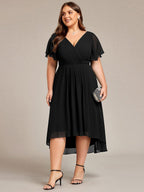 Miss | Jurk Dames High-low - Chiffon