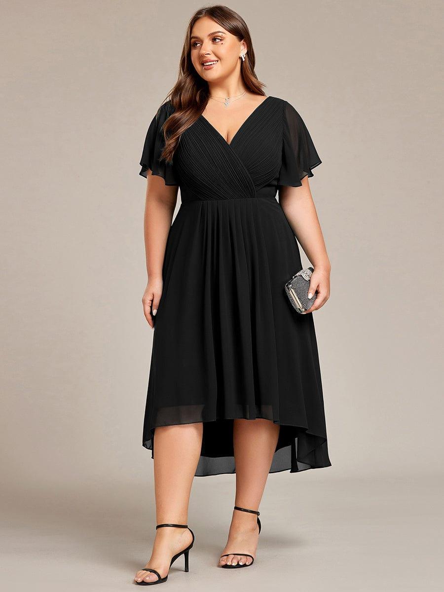 Sienna’s | Dress Women Maxi High‑Low – Chiffon