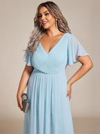 Miss | Jurk Dames High-low - Chiffon