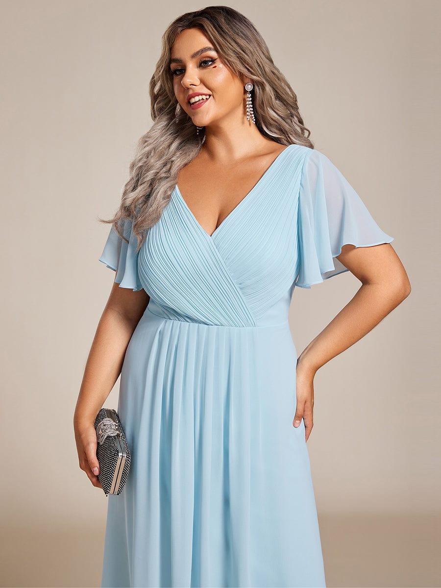 Sienna’s | Dress Women Maxi High‑Low – Chiffon