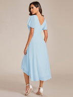 Miss | Jurk Dames High-low - Chiffon