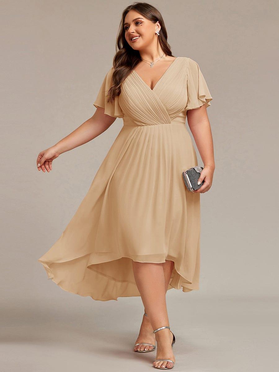 Sienna’s | Dress Women Maxi High‑Low – Chiffon