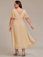 Miss | Jurk Dames High-low - Chiffon