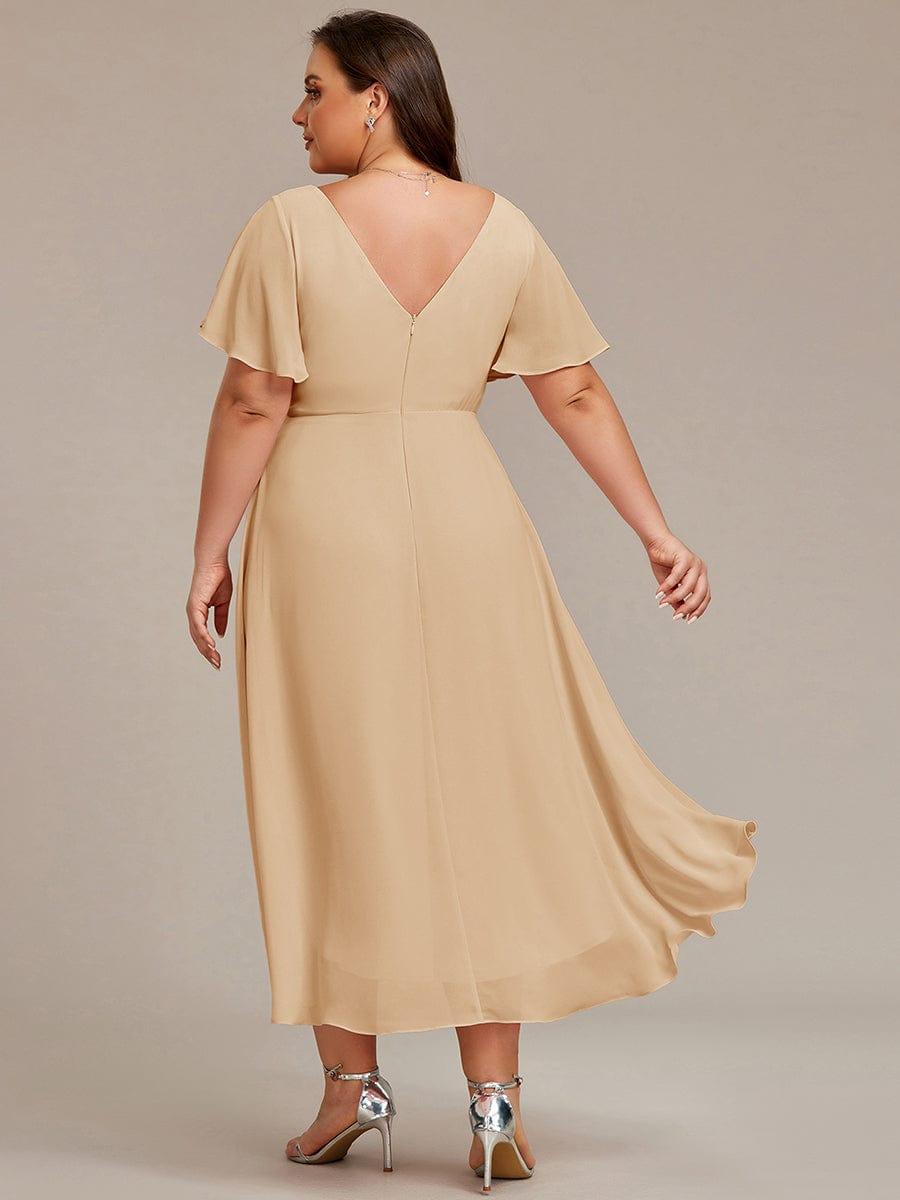 Sienna’s | Dress Women Maxi High‑Low – Chiffon