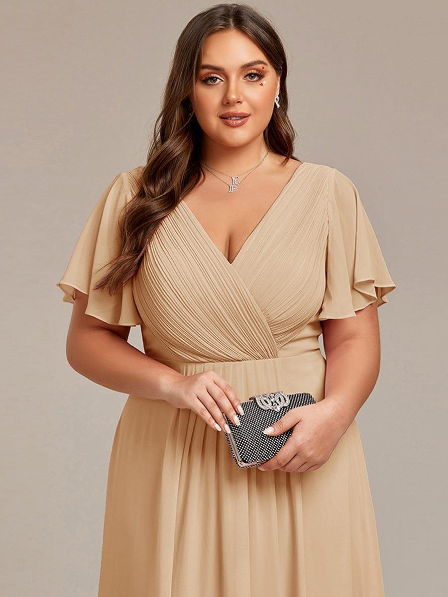 Sienna’s | Dress Women Maxi High‑Low – Chiffon