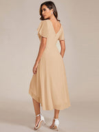 Miss | Jurk Dames High-low - Chiffon