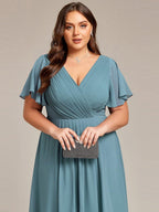 Miss | Jurk Dames High-low - Chiffon