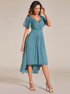 Miss | Jurk Dames High-low - Chiffon