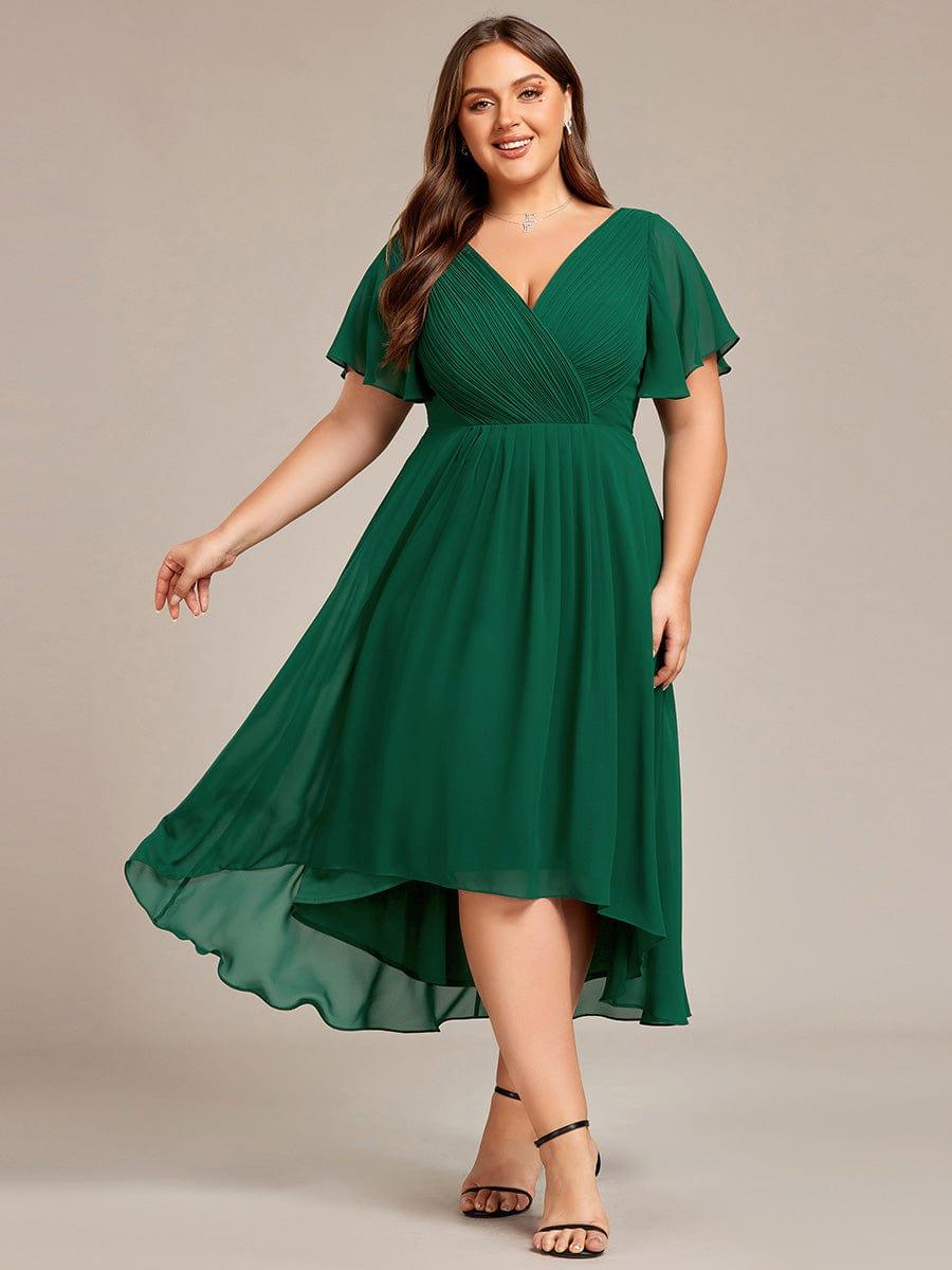 Sienna’s | Dress Women Maxi High‑Low – Chiffon