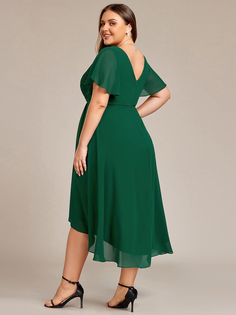 Sienna’s | Dress Women Maxi High‑Low – Chiffon