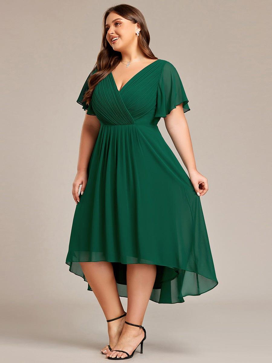 Sienna’s | Dress Women Maxi High‑Low – Chiffon