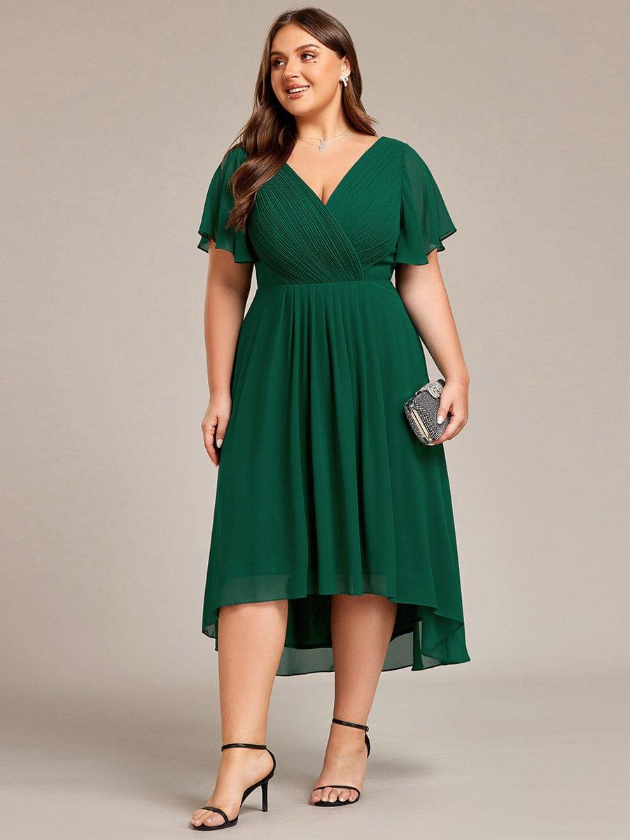 Sienna’s | Dress Women Maxi High‑Low – Chiffon