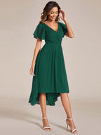 Miss | Jurk Dames High-low - Chiffon