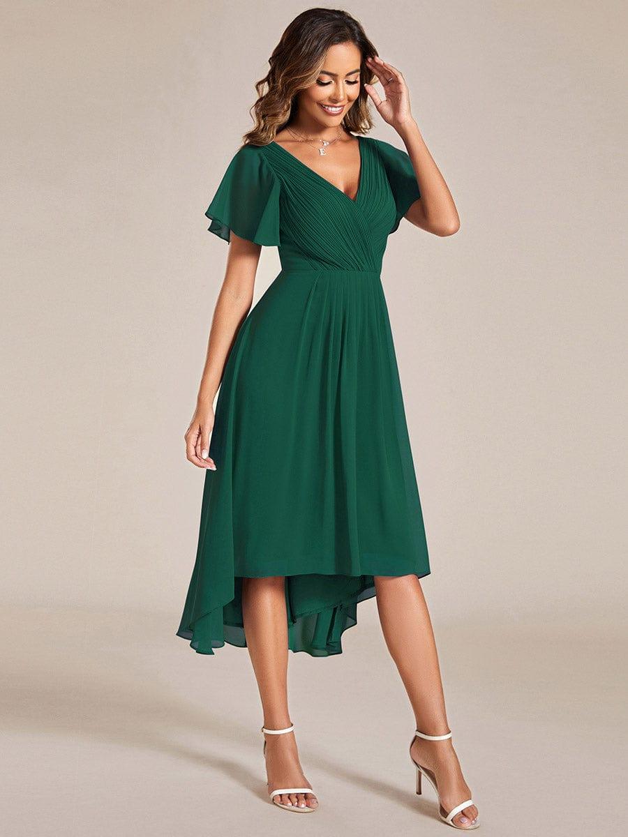 Sienna’s | Dress Women Maxi High‑Low – Chiffon