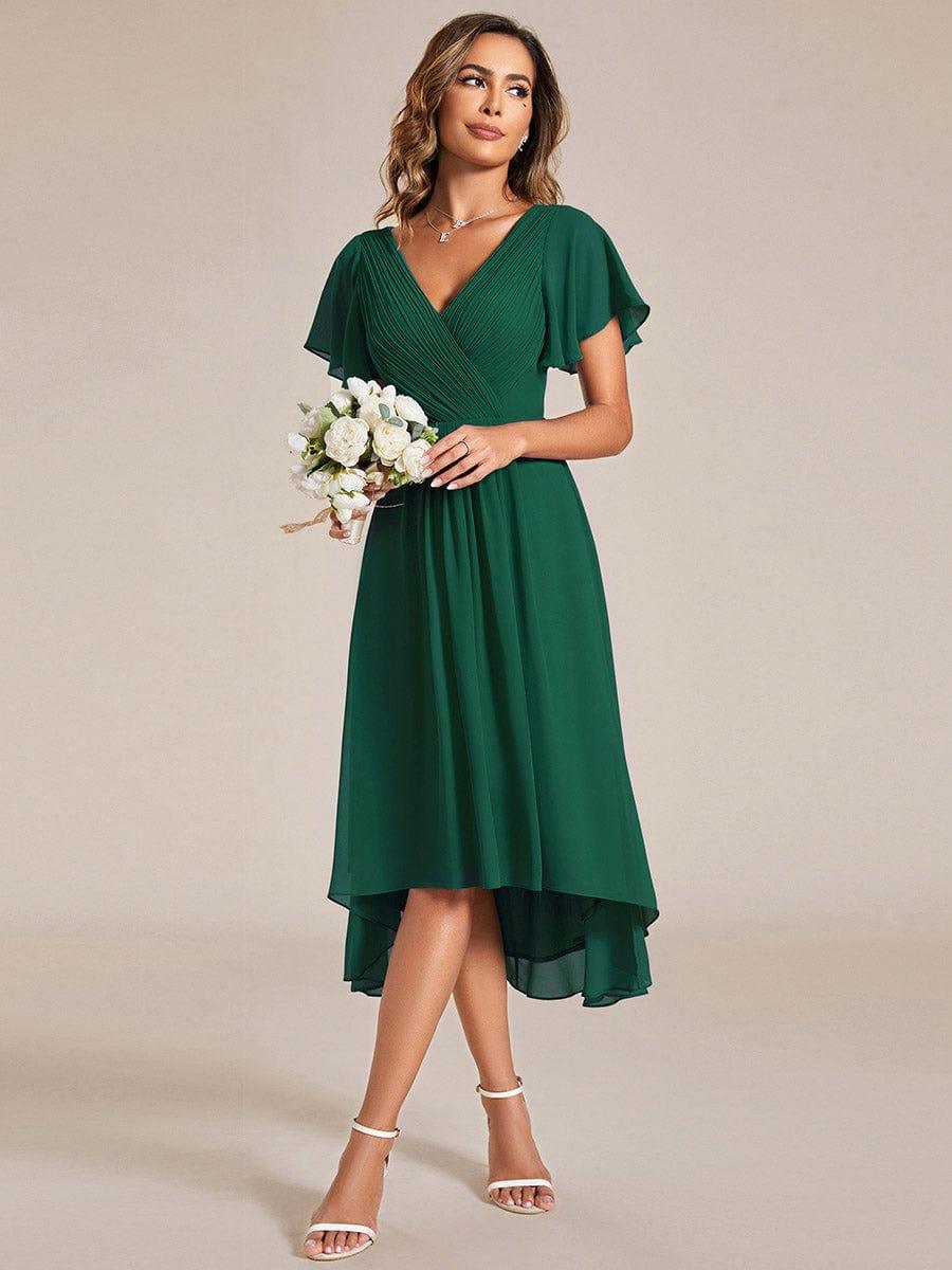 Sienna’s | Dress Women Maxi High‑Low – Chiffon