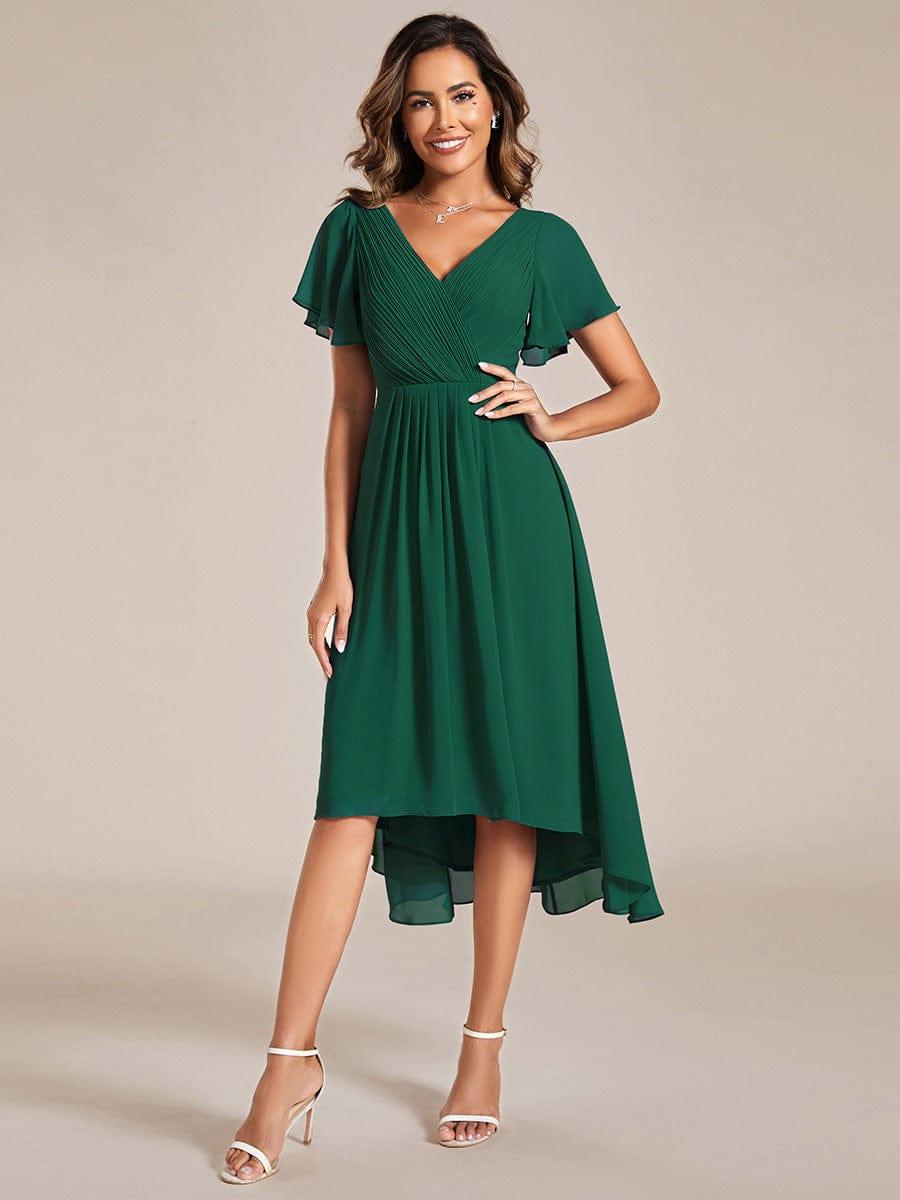 Sienna’s | Dress Women Maxi High‑Low – Chiffon