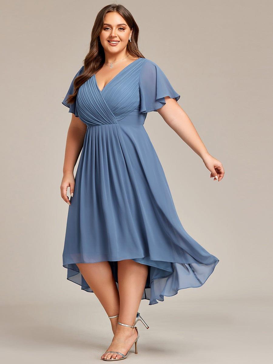 Sienna’s | Dress Women Maxi High‑Low – Chiffon