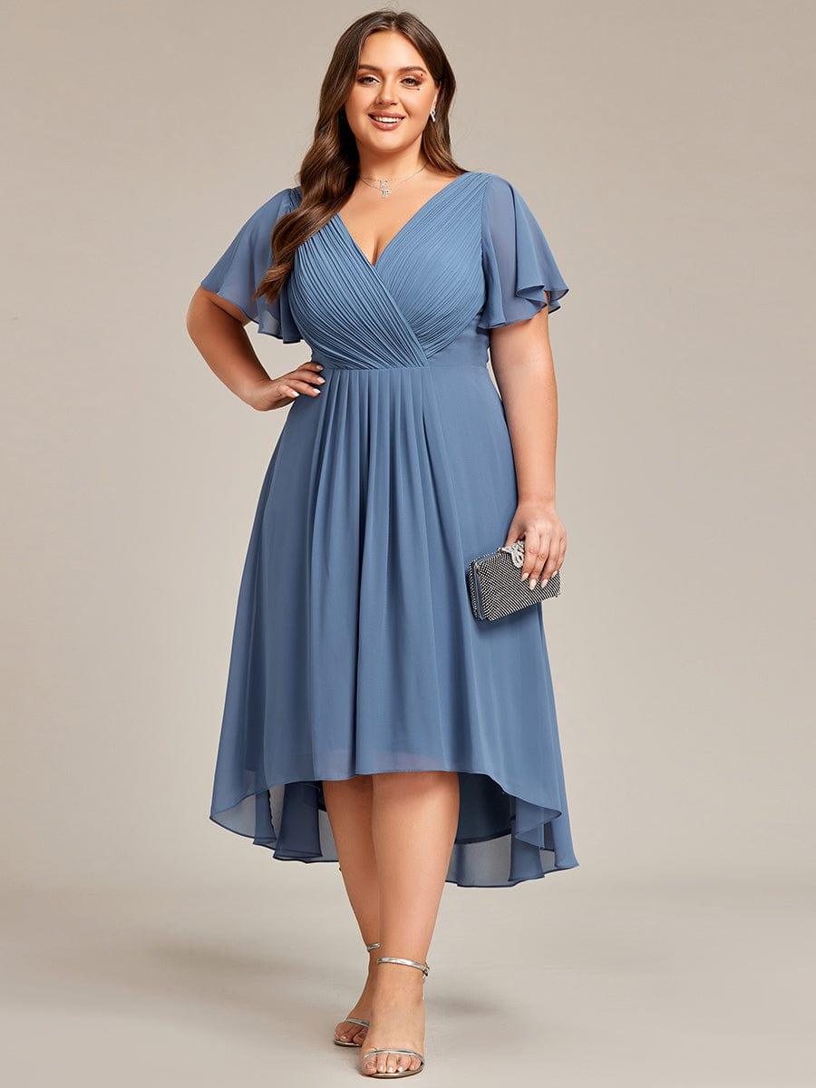 Sienna’s | Dress Women Maxi High‑Low – Chiffon