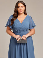 Miss | Jurk Dames High-low - Chiffon