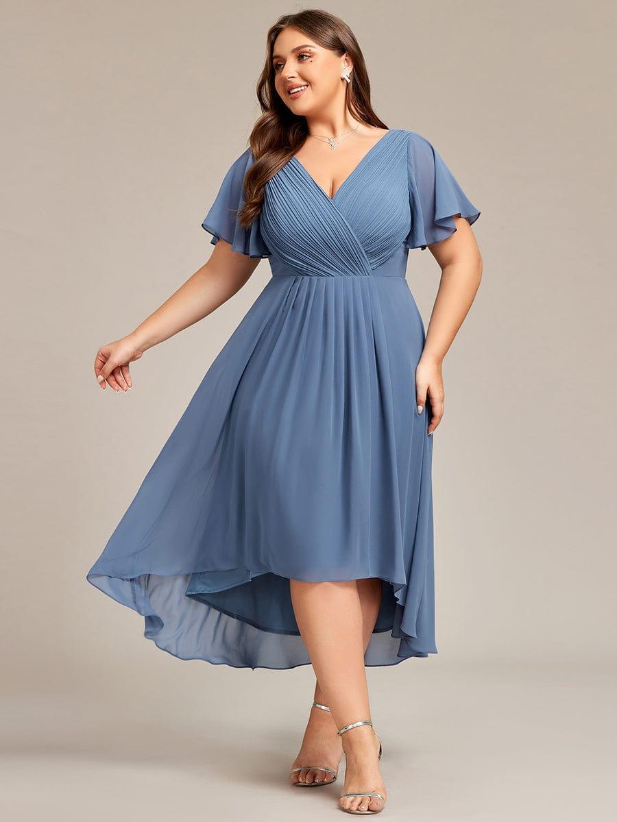 Sienna’s | Dress Women Maxi High‑Low – Chiffon