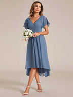 Miss | Jurk Dames High-low - Chiffon