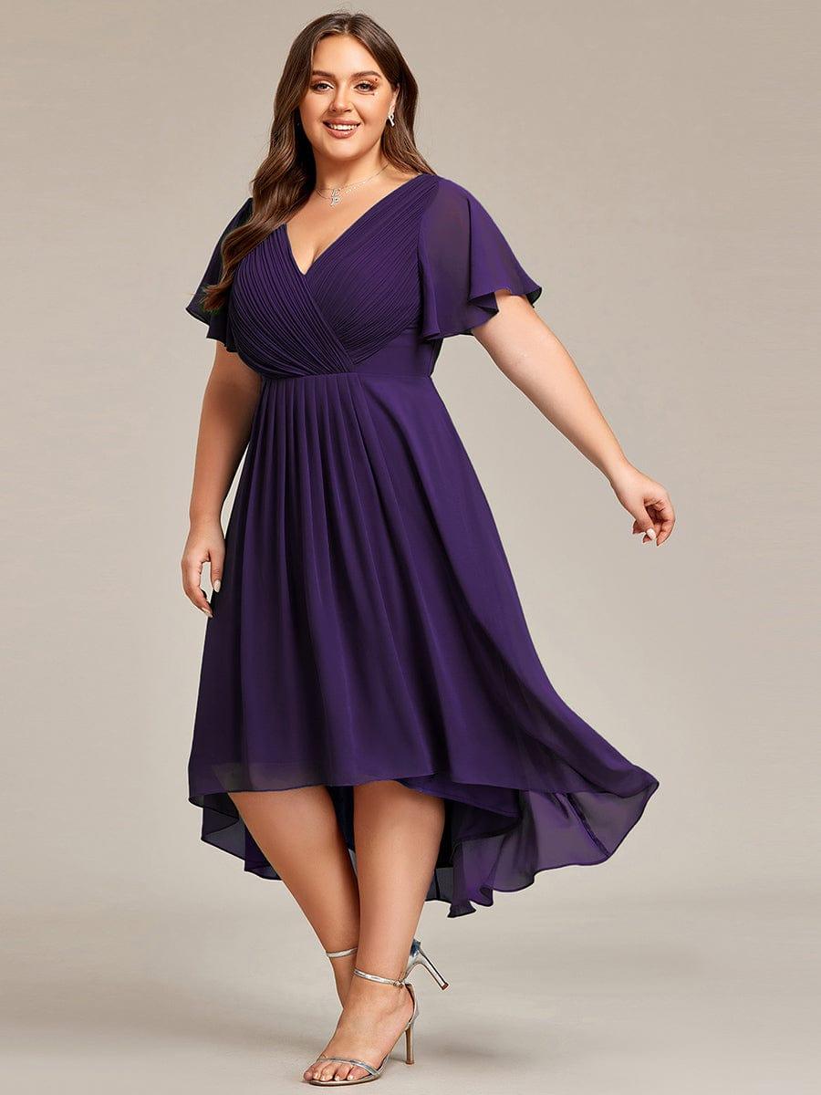 Sienna’s | Dress Women Maxi High‑Low – Chiffon