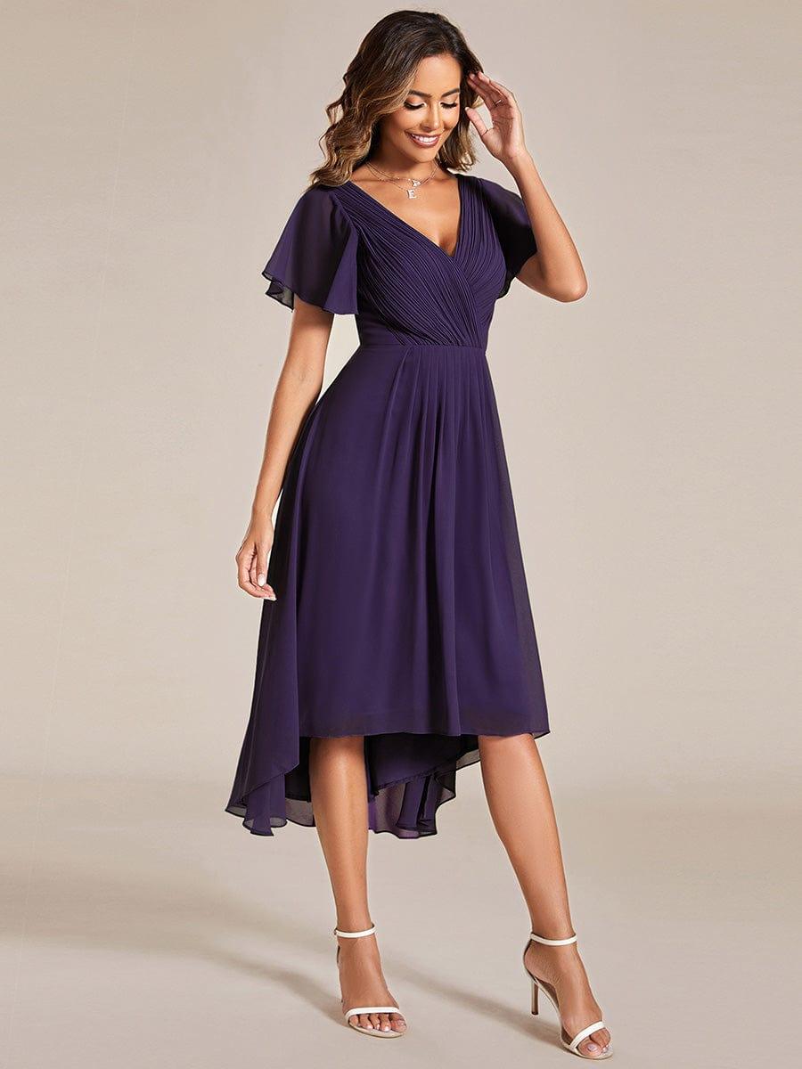 Sienna’s | Dress Women Maxi High‑Low – Chiffon
