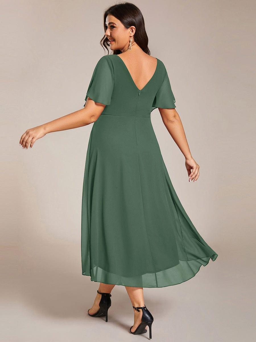 Sienna’s | Dress Women Maxi High‑Low – Chiffon