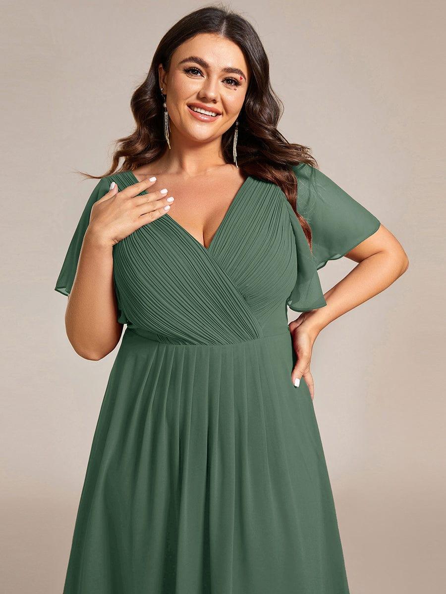 Sienna’s | Dress Women Maxi High‑Low – Chiffon
