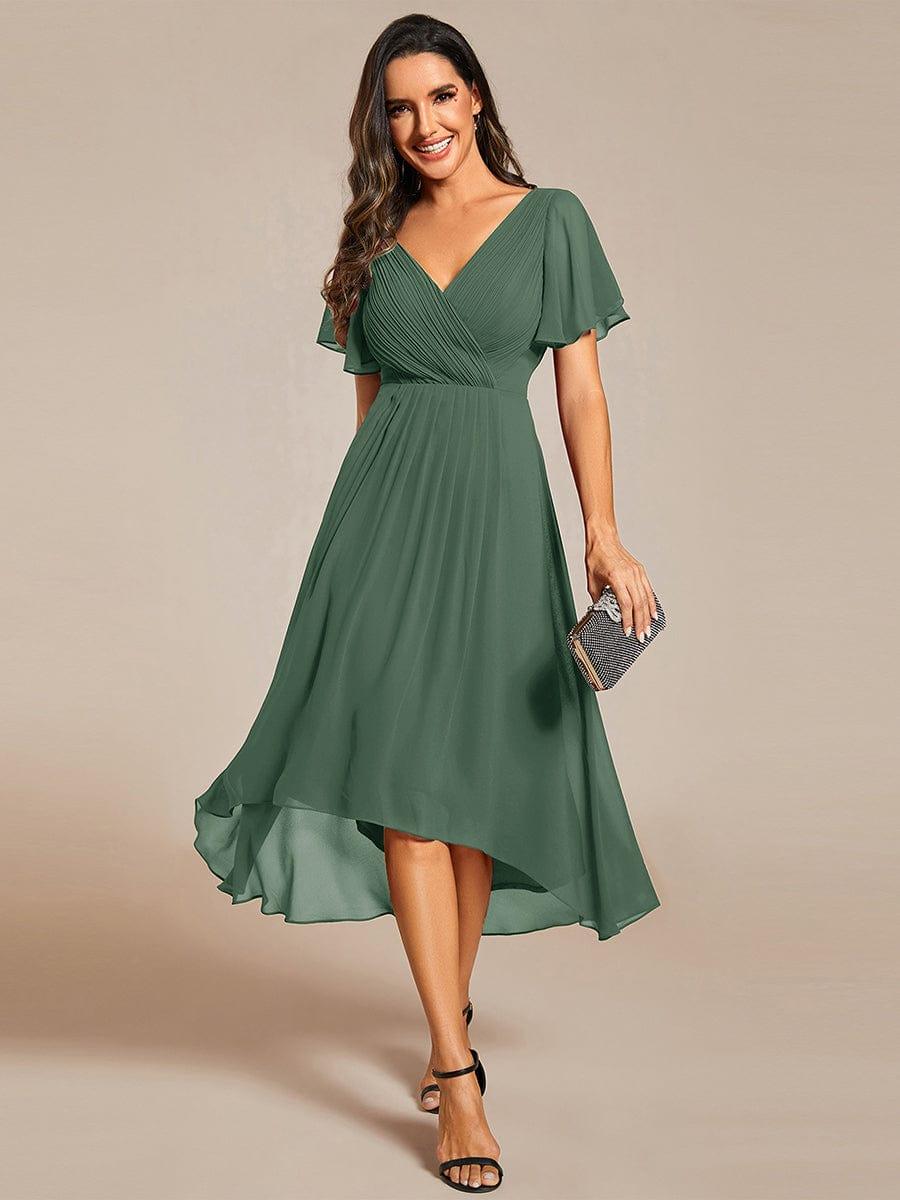 Sienna’s | Dress Women Maxi High‑Low – Chiffon