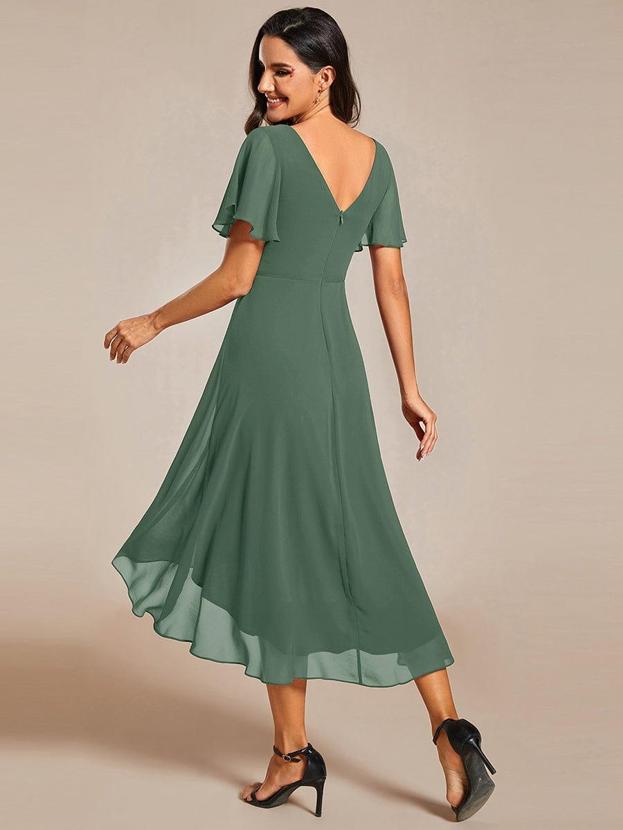 Sienna’s | Dress Women Maxi High‑Low – Chiffon
